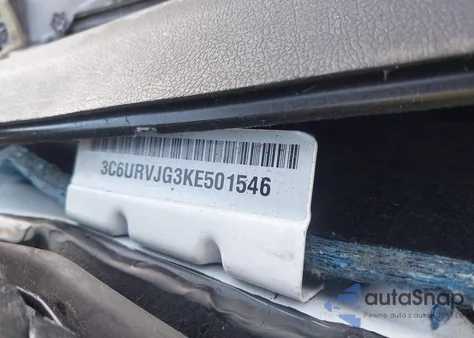 2019 Ram Promaster 3500 Cargo Van High Roof 159 Wb Ext z USA, uszkodzony, nr VIN 3C6URVJG3KE501546